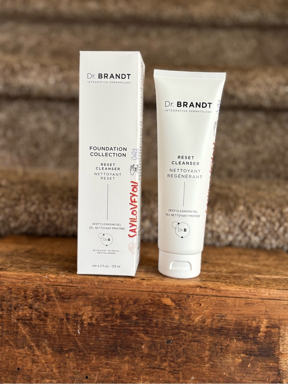 Dr. Brandt Reset Cleanser - White Tube with Box